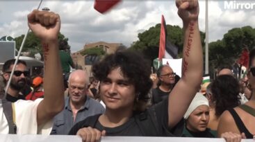Pro-Palestine protestors