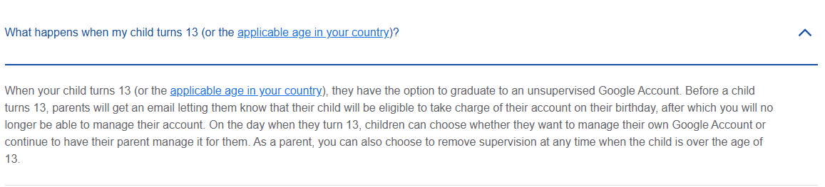 Google FAQ Page
