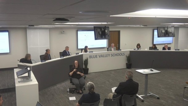 Blue Valley board of education meeting
